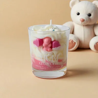 Cadeaux - Bougie parfumée Amour de bébé - 200ml - MURI CREATIONS