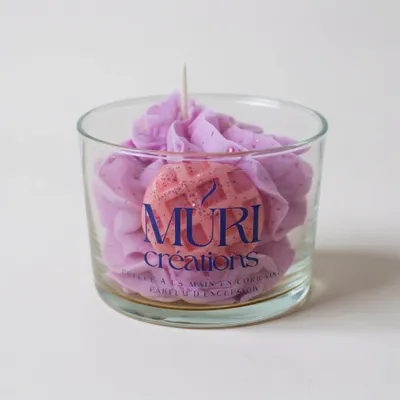 Gifts - Cotton candy scented candle - 150ml - MURI CREATIONS