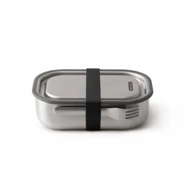 Food storage - Stainless Steel  3 in 1Lunch Box - 1L Large - BLACK+BLUM EUROPE