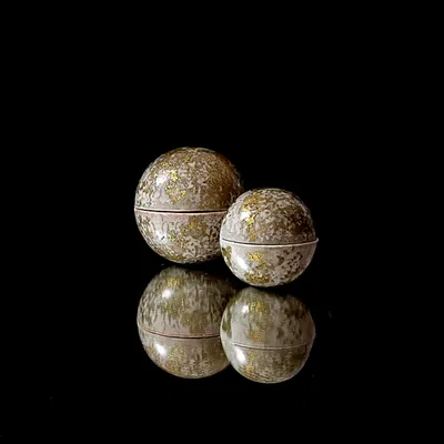 Candles - Rose Musk Globe Candle - PONPON CURIOSITAS