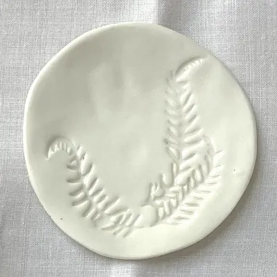 Everyday plates - Incense cups - porcelain, handmade, made in France - TOTEM NATURE
