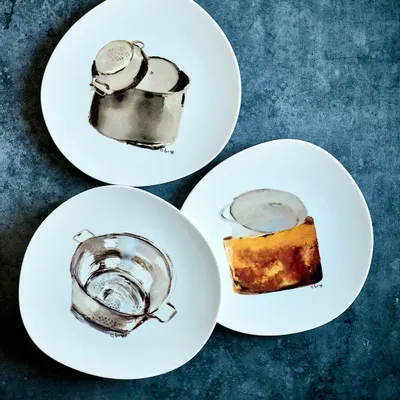 Gifts - Porcelain Cocotte Plate Diameter 27 cm - A.LORETTE