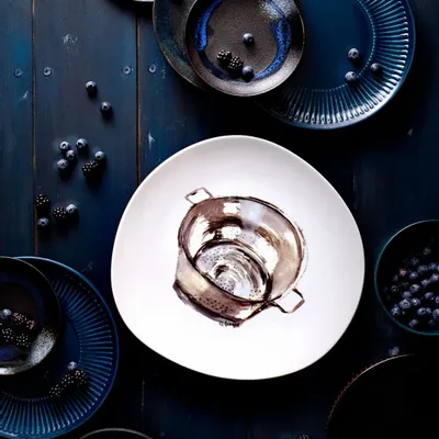 Gifts - Drainer Porcelain Plate - A.LORETTE