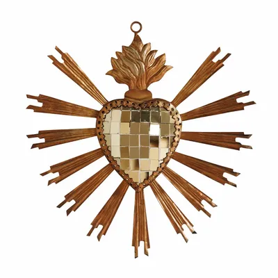 Objets de décoration - Suspension Ex-voto doré Disco - CHEHOMA