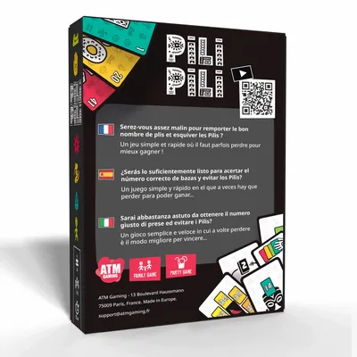 Jeux enfants - Pili Pili - ATM GAMING