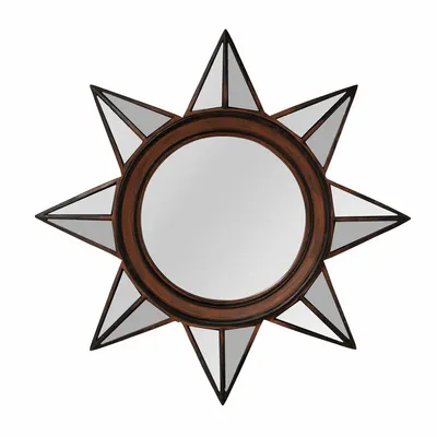 Mirrors - Medium star mirror Luxero - CHEHOMA