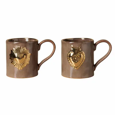 Tasses et mugs - S/2 mugs Ex-Voto - CHEHOMA