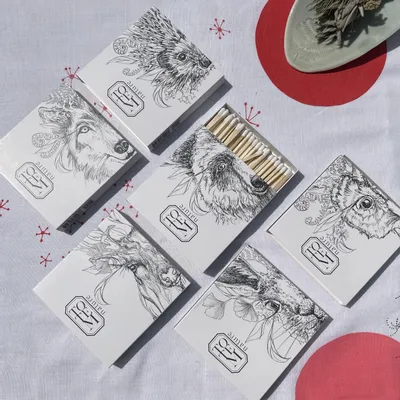 Scents - Totem Animal Decorative Matches long design (60 matches) - TOTEM NATURE