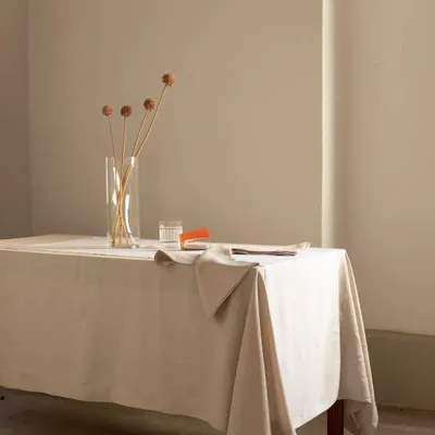 Table linen - CLIO — 2 pure washed linen napkins - NORA V