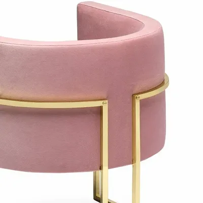 Chairs - Julius Chair in Brass and Velvet - DUISTT