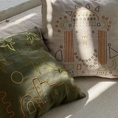 Cushions - Land & Tribe - ARTISANAT DE TUNISIE