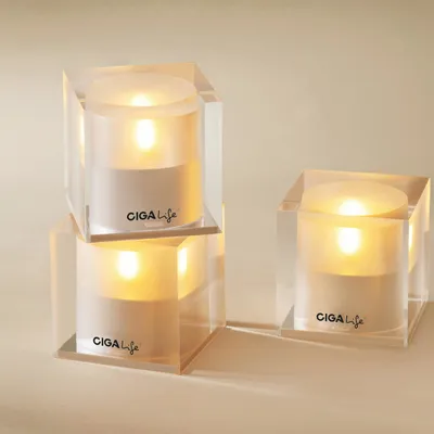 Design objects - Little Square Solar Candle - SHENZHEN CIGA DESIGN CO., LTD.