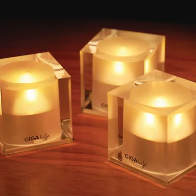 Objets design - Little Square Solar Candle - SHENZHEN CIGA DESIGN CO., LTD.