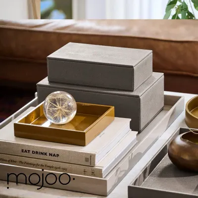 Trays - LUX lacquer trays and boxes. - MOJOO APS.