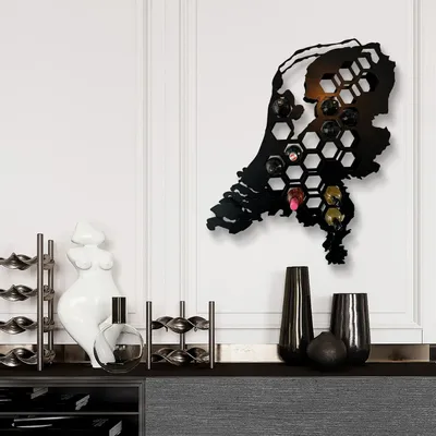 Services - Netherlands Steel Wall Wine Rack – Holds up to 24 Bottles - INCREDIBLE DESIGNS