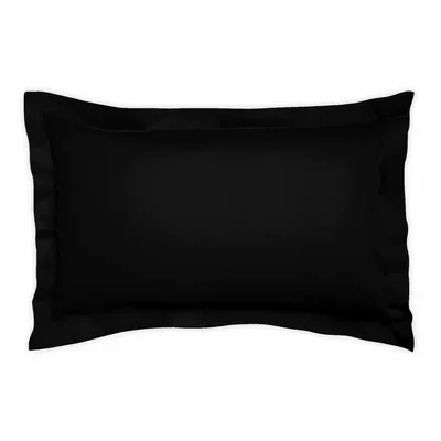 Linge de lit - Sateen Pillowcase 50x70cm, Black - DILIOS