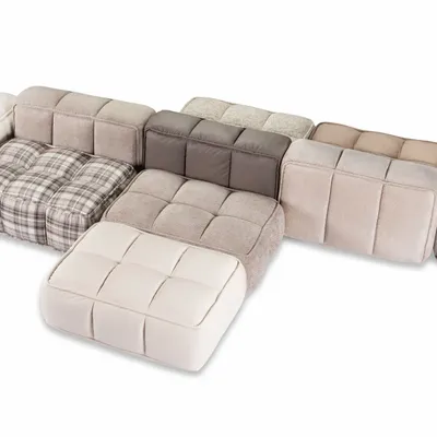 Canapés pour collectivités - RUBIC canapé modulable - STYLE HOME CONTRACT