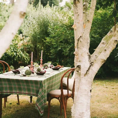 Table linen - Tablecloth Potter Green - MAISON DÎNETTE