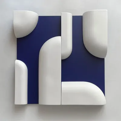 Decorative objects - Wall Sculpture BW.06 - SK - SOFIA KARNUKAEVA
