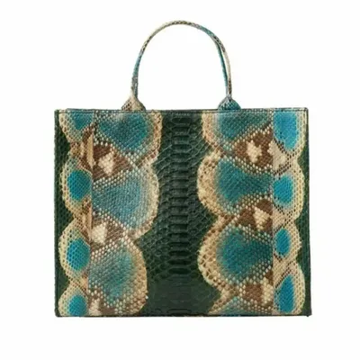 Sacs et cabas - LE PYTHON ADÈLE BLEU MARINE - SARAH STEWART