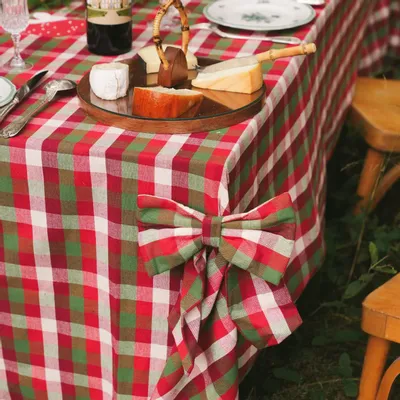 Linge de table textile - Tablecloth Kantine Chili - MAISON DÎNETTE