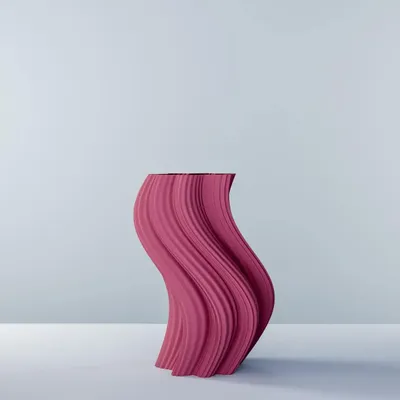 Office design and planning - Vase "Heat Wave" - AUURA