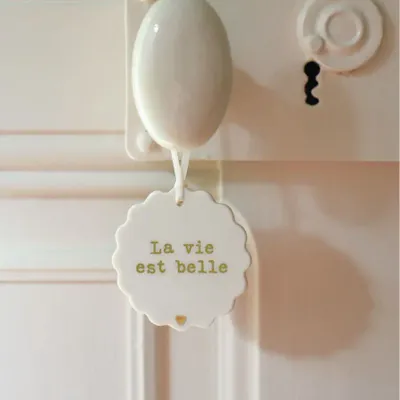 Decorative objects - Porcelain wall jewelry - BAUBELS