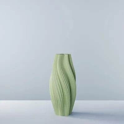 Office design and planning - 3D printed vase "Hot Ice Cream Slim" - AUURA