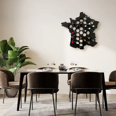 Services - France Wall-Mounted Steel Wine Rack – 33 Bottles - INCREDIBLE DESIGNS