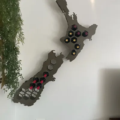 Services - New Zealand Wall-Mounted Steel Wine Rack – 22 Bottles - INCREDIBLE DESIGNS