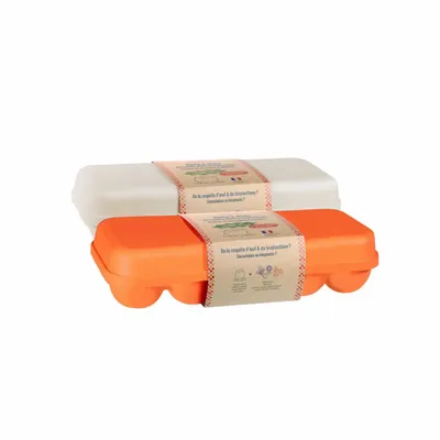 Boîtes de conservation - La boîte à œufs en coquille d'œufs - ECODIS