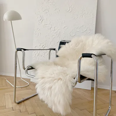 Autres tapis - Tapis en Peau de Mouton Naturelle – Ivoire - MELLOW CONCEPT STORE