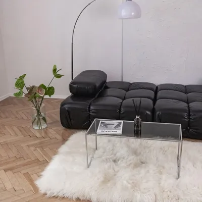 Autres tapis - Tapis en Peau de Mouton Naturelle Ivoire – Rectangulaire - MELLOW CONCEPT STORE