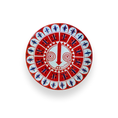 Assiettes de réception - Assiette plate Heritage Fiery Red - MOJJERE