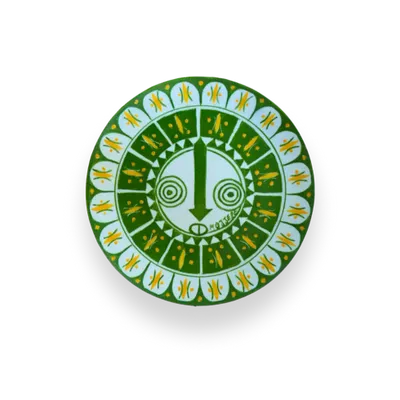 Assiettes de réception - Assiette plate Heritage Verdant Green - MOJJERE