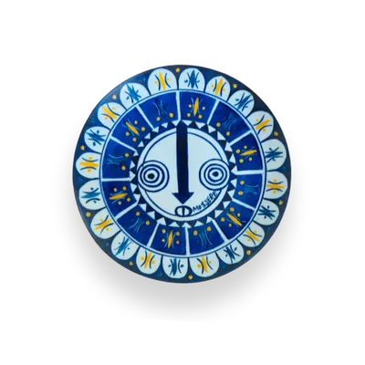 Assiettes de réception - Assiette plate Heritage Majorelle Blue - MOJJERE