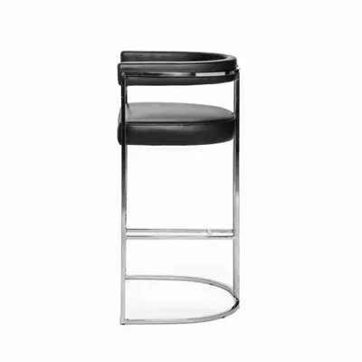 Tabourets - Tabouret de bar Julius en acier inoxydable - DUISTT