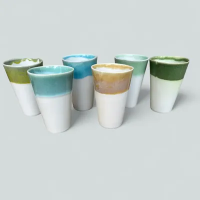 Assiettes au quotidien - Porcelaine - CECILE GASC PORCELAINE