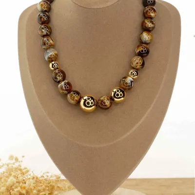 Jewelry - Two-Tone Earrings - MERVEILLES DU MONDE BIJOUX