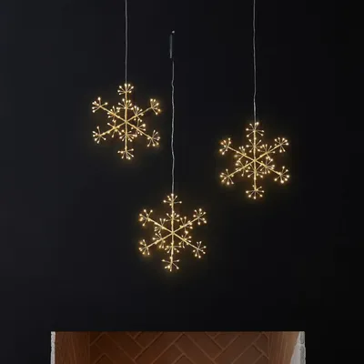 Other Christmas decorations - Battery Snowflake - LIGHT STYLE LONDON