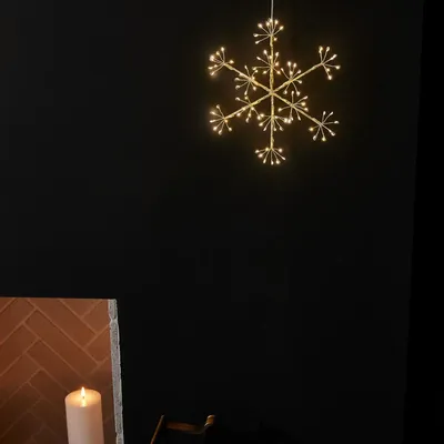 Autres décorations de Noël - Batterie Snowflake - LIGHT STYLE LONDON