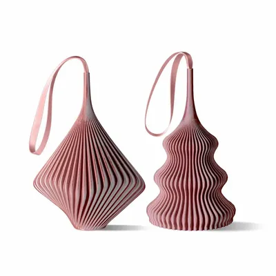 Guirlandes et boules de Noël - Ornaments Set - Bloz & Zayl Blend - Salmon - SHEYN