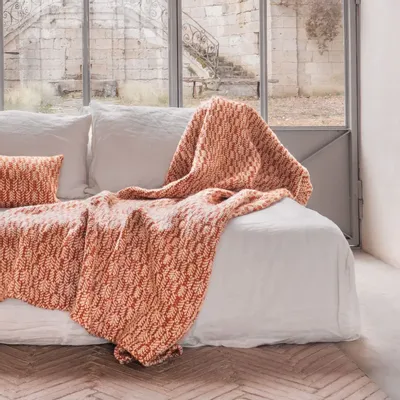 Throw blankets - Throw CAMILLO 140x220cm - BED AND PHILOSOPHY