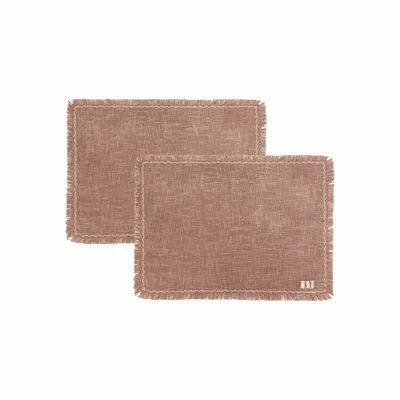 Placemats - Pair of placemats MINESTRONE 35x50cm - BED AND PHILOSOPHY
