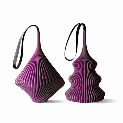 Guirlandes et boules de Noël - Ornaments Set - Bloz & Zayl Blend - Acai - SHEYN