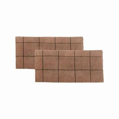 Serviettes - Paire de serviettes de table MISO 45x45cm - BED AND PHILOSOPHY