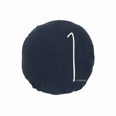 Cushions - Cushion cover SHININGTYPO1 D63cm - BED AND PHILOSOPHY