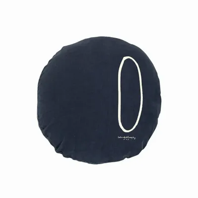 Cushions - Cushion cover SHININGTYPO0 D63cm - BED AND PHILOSOPHY