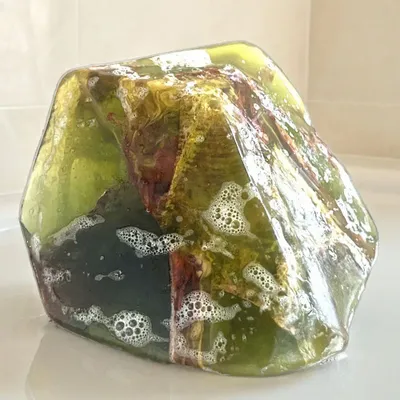 Soaps - Soaprocks Green Garnet Soap 170g - SOAPROCKS