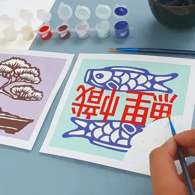Gifts - Paint by numbers kits - FUKURI